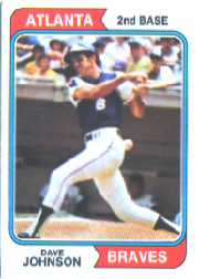 1974 Topps Baseball Cards      045      Dave Johnson